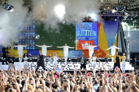 Konzert der Backstreet Boys in New York