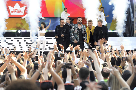 Konzert der Backstreet Boys in New York