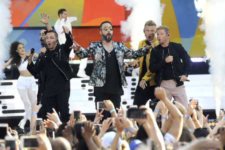 Konzert der Backstreet Boys in New York