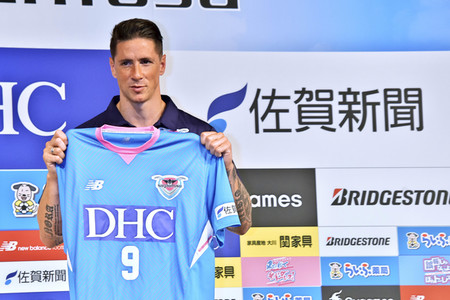 Pressekonferenz mit Fernando Torres in Tokio