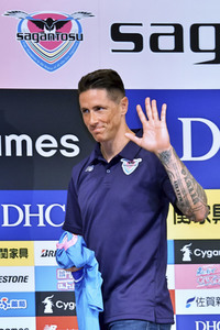 Pressekonferenz mit Fernando Torres in Tokio