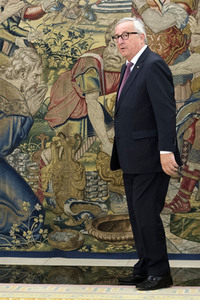Empfang mit König Felipe und Jean-Claude Juncker in Madrid