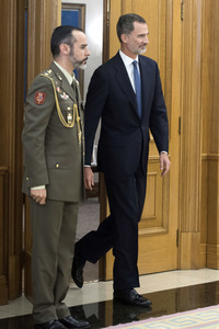Empfang mit König Felipe und Jean-Claude Juncker in Madrid