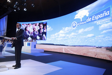 XIX. Außerordentlicher Parteitag der Partido Popular in Madrid
