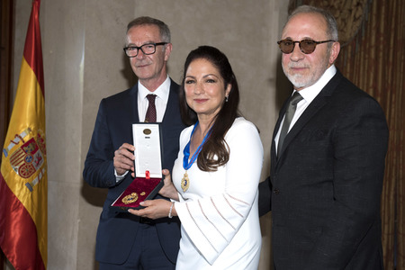 Preisverleihung an Gloria Estefan in Madrid
