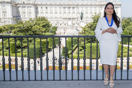 Preisverleihung an Gloria Estefan in Madrid