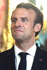 Empfang von König Felipe und Präsident Macron in Madrid