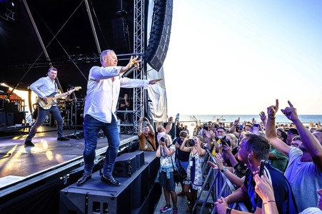 Konzert der Simple Minds auf Norderney