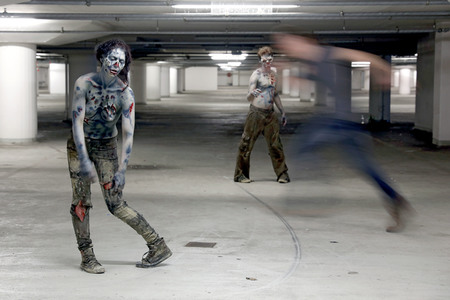 GEEK ART: Zombie-Apokalypse / Zombie Apocalypse Bodypainting