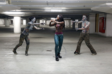 GEEK ART: Zombie-Apokalypse / Zombie Apocalypse Bodypainting