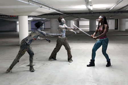 GEEK ART: Zombie-Apokalypse / Zombie Apocalypse Bodypainting