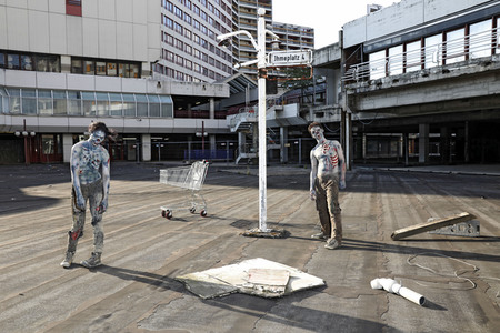 GEEK ART: Zombie-Apokalypse / Zombie Apocalypse Bodypainting