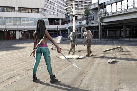 GEEK ART: Zombie-Apokalypse / Zombie Apocalypse Bodypainting