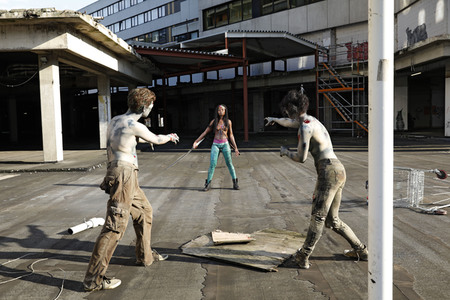 GEEK ART: Zombie-Apokalypse / Zombie Apocalypse Bodypainting
