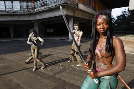 GEEK ART: Zombie-Apokalypse / Zombie Apocalypse Bodypainting