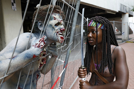 GEEK ART: Zombie-Apokalypse / Zombie Apocalypse Bodypainting