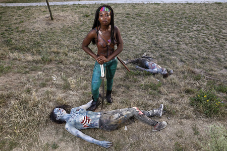 GEEK ART: Zombie-Apokalypse / Zombie Apocalypse Bodypainting