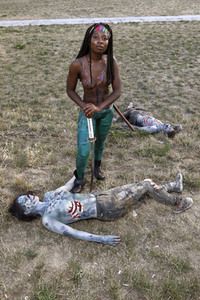 GEEK ART: Zombie-Apokalypse / Zombie Apocalypse Bodypainting