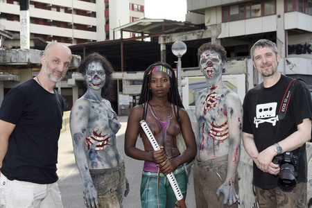 GEEK ART: Zombie-Apokalypse / Zombie Apocalypse Bodypainting
