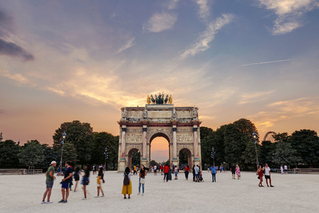 Arc de Triomphe du Carrousel in Paris