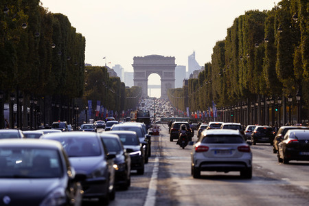 Triumphbogen in Paris