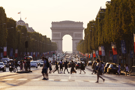 Triumphbogen in Paris