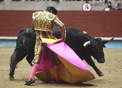 Stierkampf in Pontevedra