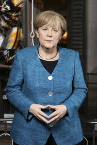 Neue Wachsfigur von Angela Merkel in Hamburg