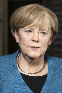 Neue Wachsfigur von Angela Merkel in Hamburg