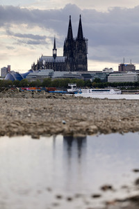 Symbolfoto Niedrigwasser