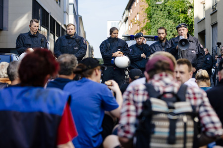 Symbolfoto ziviler Ungehorsam