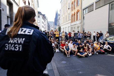 Symbolfoto ziviler Ungehorsam