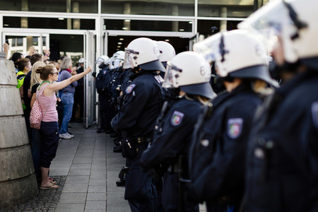 Symbolfoto ziviler Ungehorsam