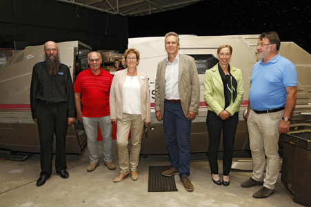 Übergabe von EU-Fördergeldern für Star Trek Museum in Bad Münder