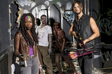 Cosplay-Photoshooting 'The Walking Dead' in Hannover