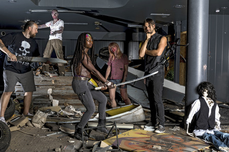 Cosplay-Photoshooting 'The Walking Dead' in Hannover