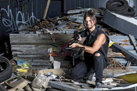 Cosplay-Photoshooting 'The Walking Dead' in Hannover