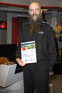 Übergabe von EU-Fördergeldern für Star Trek Museum in Bad Münder