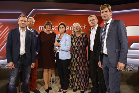 Talkshow 'Maischberger' in Köln