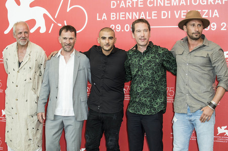 Photocall 'Frères ennemis', Internationale Filmfestspiele von Venedig 2018