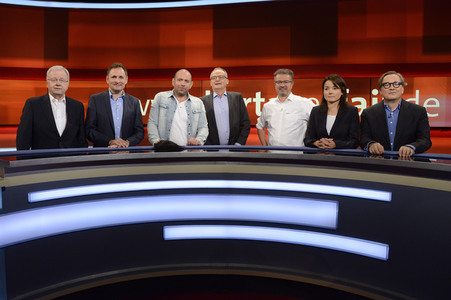 Talkshow 'hart aber fair' in Köln