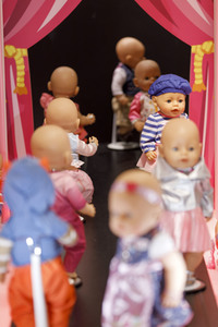 Baby Annabell Geburtstag mit Daniela Katzenberger in Köln