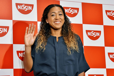 Pressekonferenz mit Naomi Osaka in Yokohama