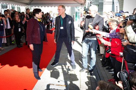Stern für Keith Carradine auf dem OLB-Walk of Fame in Oldenburg