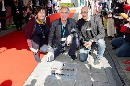 Stern für Keith Carradine auf dem OLB-Walk of Fame in Oldenburg