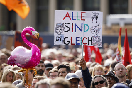 Demo 'Köln zeigt Haltung' in Köln