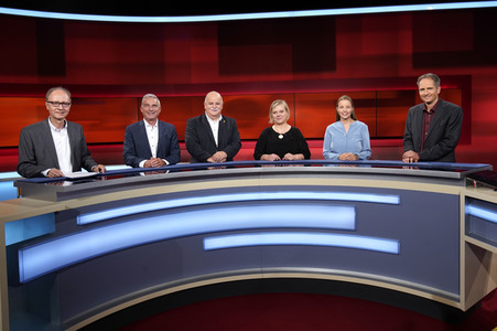 Talkshow 'hart aber fair' in Berlin