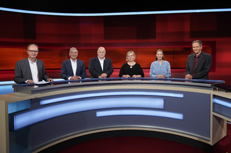 Talkshow 'hart aber fair' in Berlin
