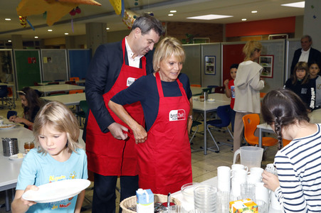 Schulfrühstück der Organisation brotZeit e.V. in München