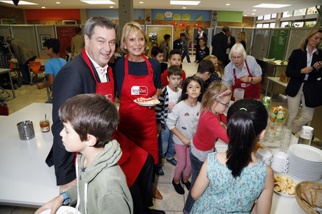 Schulfrühstück der Organisation brotZeit e.V. in München